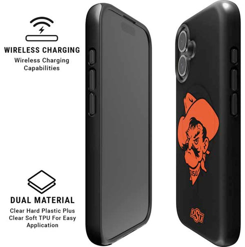 Oklahoma State University OSU Cowboys iPhone 16 Magsafe Impact Case