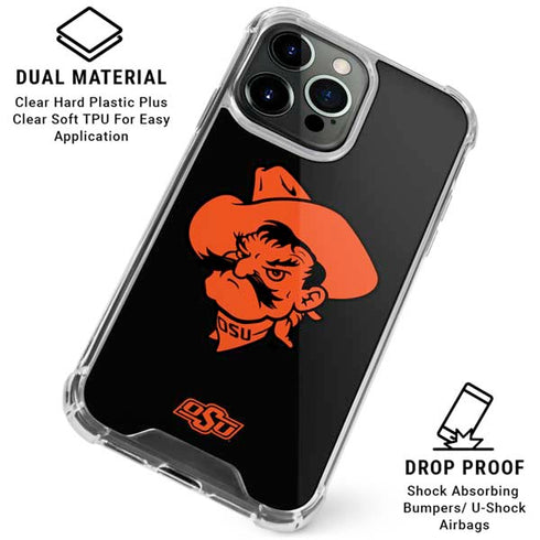 Oklahoma State University OSU Cowboys iPhone 16 Pro Max Clear Case