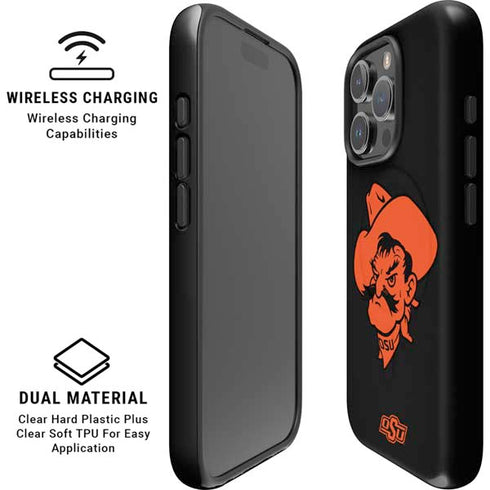 Oklahoma State University OSU Cowboys iPhone 16 Pro Max Magsafe Impact Case