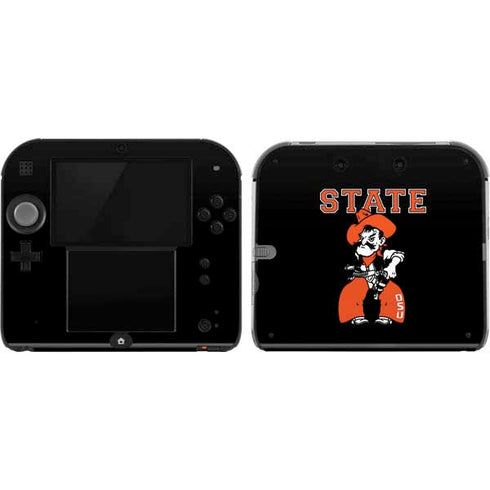 Oklahoma State University OSU Cowboys Orange Nintendo Skins