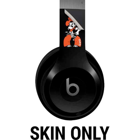 Oklahoma State University OSU Cowboys Orange Beats Solo 4 Wireless Headphones Skin