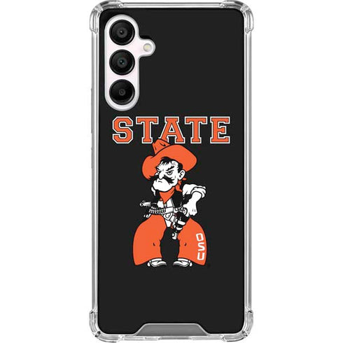 Oklahoma State University OSU Cowboys Orange Galaxy A16 5G Clear Case