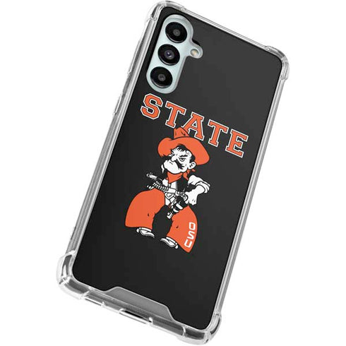 Oklahoma State University OSU Cowboys Orange Galaxy A16 5G Clear Case