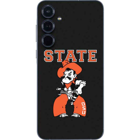 Oklahoma State University OSU Cowboys Orange Galaxy A35 5G Skin