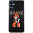 Oklahoma State University OSU Cowboys Orange Galaxy A55 5G Clear Case