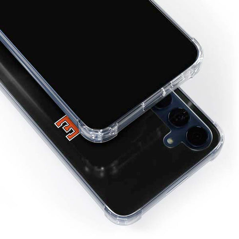 Oklahoma State University OSU Cowboys Orange Galaxy A55 5G Clear Case