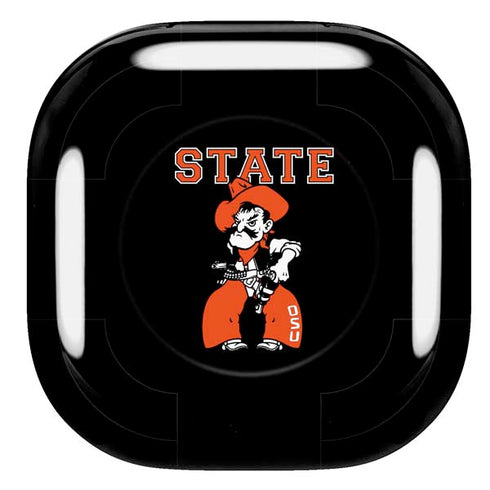 Oklahoma State University OSU Cowboys Orange Galaxy Buds Live Skin