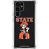 Oklahoma State University OSU Cowboys Orange Galaxy S23 Ultra Clear Case