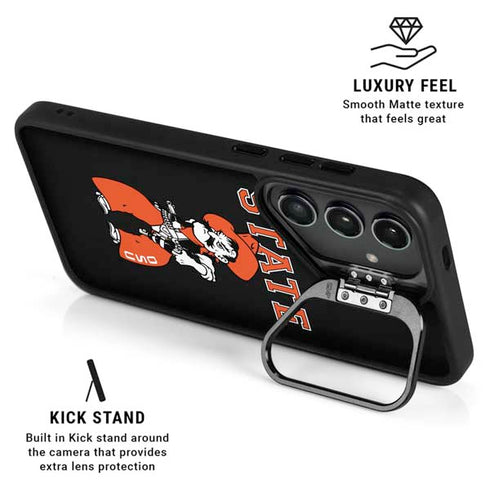 Oklahoma State University OSU Cowboys Orange Galaxy S25 Kickstand Case