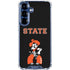Oklahoma State University OSU Cowboys Orange Galaxy S25 FE Clear Case