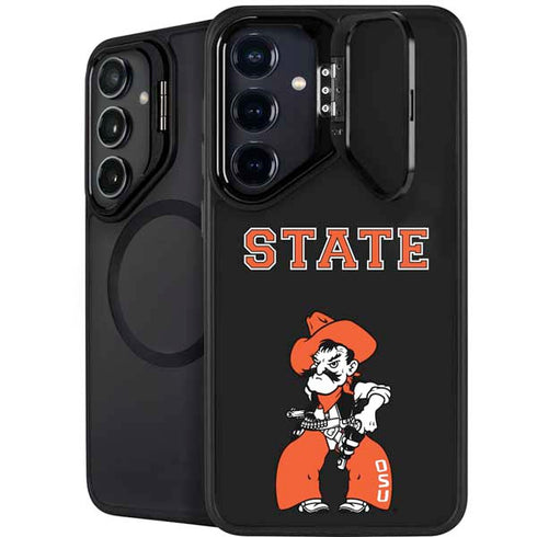 Oklahoma State University OSU Cowboys Orange Galaxy S25 FE Kickstand Case