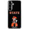 Oklahoma State University OSU Cowboys Orange Galaxy S26 Clear Case