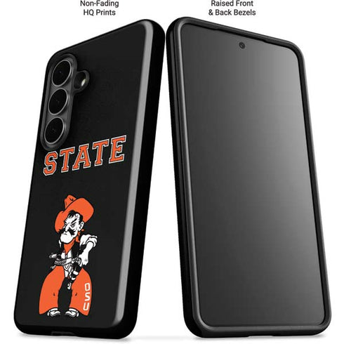 Oklahoma State University OSU Cowboys Orange Galaxy S26 Plus Impact Case