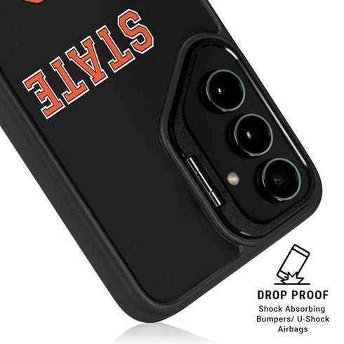 Oklahoma State University OSU Cowboys Orange Galaxy S26 Plus Kickstand Case