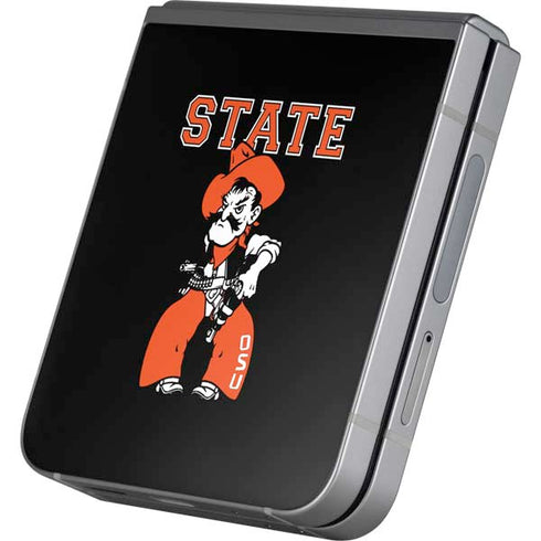Oklahoma State University OSU Cowboys Orange Galaxy Z Flip6 Skin