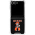 Oklahoma State University OSU Cowboys Orange Galaxy Z Flip7 Clear Case