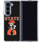 Oklahoma State University OSU Cowboys Orange Galaxy Z Fold5 5G Clear Case