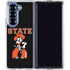 Oklahoma State University OSU Cowboys Orange Galaxy Z Fold7 Clear Case