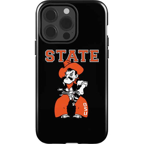 Oklahoma State University OSU Cowboys Orange iPhone 15 Pro Impact Case
