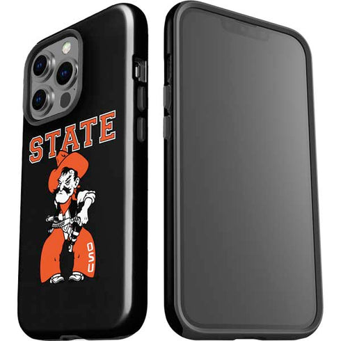Oklahoma State University OSU Cowboys Orange iPhone 15 Pro Impact Case