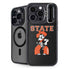 Oklahoma State University OSU Cowboys Orange iPhone 15 Pro Kickstand Case