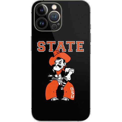 Oklahoma State University OSU Cowboys Orange iPhone 15 Pro Max Skin