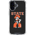 Oklahoma State University OSU Cowboys Orange iPhone 16 Clear Case