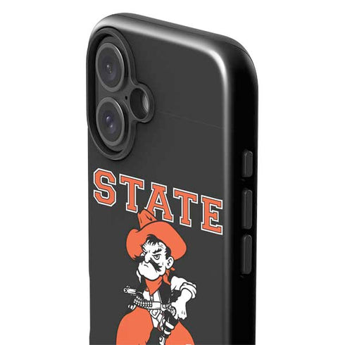 Oklahoma State University OSU Cowboys Orange iPhone 16 Impact Case