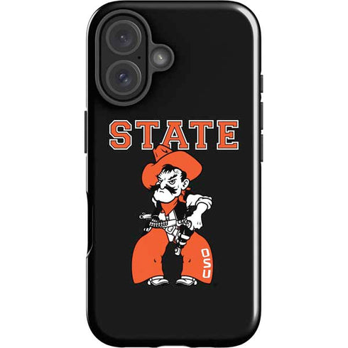 Oklahoma State University OSU Cowboys Orange iPhone 16 Plus Impact Case