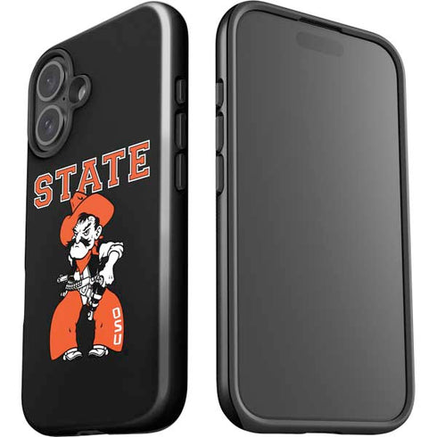 Oklahoma State University OSU Cowboys Orange iPhone 16 Plus Impact Case