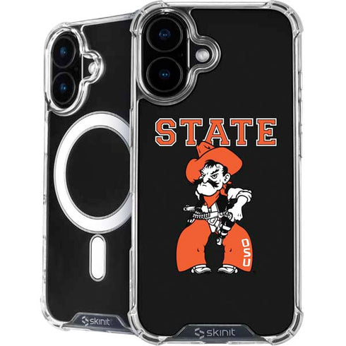 Oklahoma State University OSU Cowboys Orange iPhone 16 Plus MagSafe Case