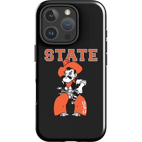 Oklahoma State University OSU Cowboys Orange iPhone 16 Pro Impact Case
