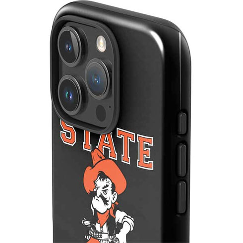 Oklahoma State University OSU Cowboys Orange iPhone 16 Pro Max Impact Case