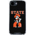 Oklahoma State University OSU Cowboys Orange iPhone 16e Clear Case