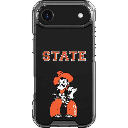 Oklahoma State University OSU Cowboys Orange iPhone 17 Air Clear Case