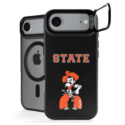 Oklahoma State University OSU Cowboys Orange iPhone 17 Air Kickstand Case