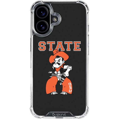 Oklahoma State University OSU Cowboys Orange iPhone 17 Clear Case