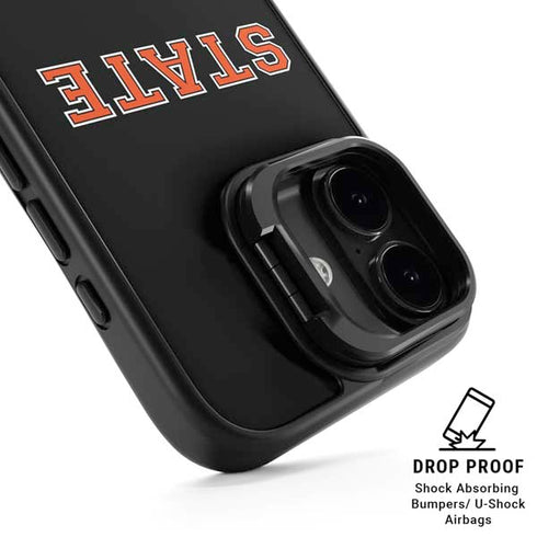 Oklahoma State University OSU Cowboys Orange iPhone 17 Kickstand Case