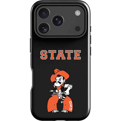 Oklahoma State University OSU Cowboys Orange iPhone 17 Pro Max Impact Case