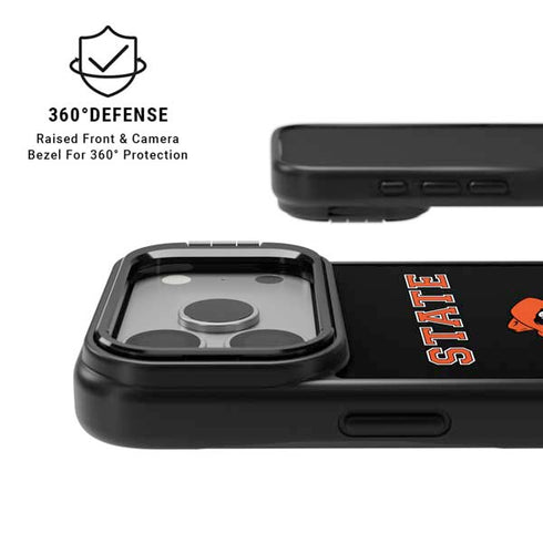 Oklahoma State University OSU Cowboys Orange iPhone 17 Pro Max Kickstand Case