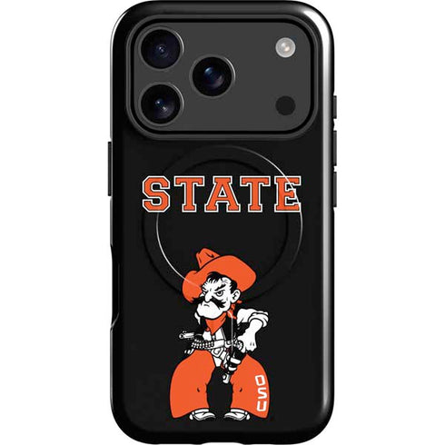 Oklahoma State University OSU Cowboys Orange iPhone 17 Pro Max Magsafe Impact Case