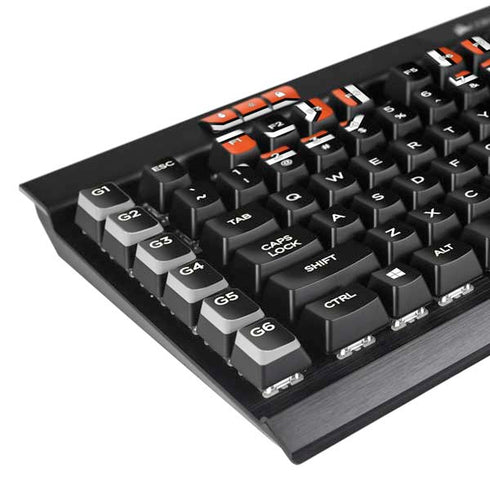 Oklahoma State University OSU Cowboys Orange K95 RGB PLATINUM Mechanical Gaming Keyboard Skin