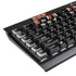 Oklahoma State University OSU Cowboys Orange K95 RGB PLATINUM Mechanical Gaming Keyboard Skin
