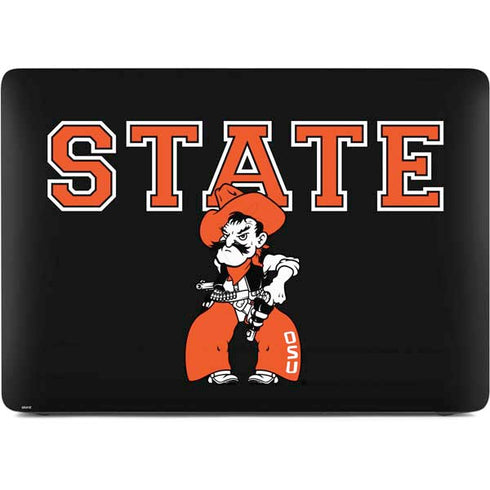 Oklahoma State University OSU Cowboys Orange Apple MacBook Air Skin