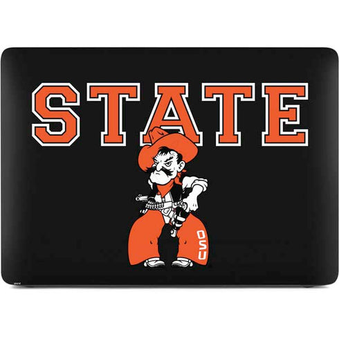 Oklahoma State University OSU Cowboys Orange Apple MacBook Pro 16-inch Skin