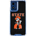 Oklahoma State University OSU Cowboys Orange Moto G 5G (2024) Clear Case