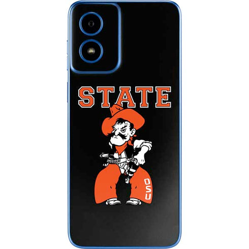 Oklahoma State University OSU Cowboys Orange Moto G Play 4G (2024) Skin
