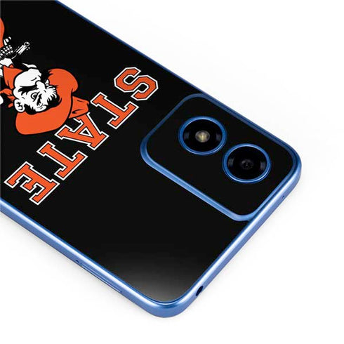 Oklahoma State University OSU Cowboys Orange Moto G Play 4G (2024) Skin
