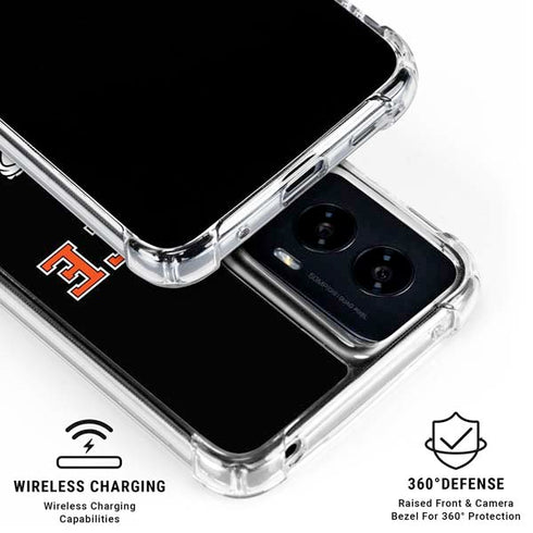 Oklahoma State University OSU Cowboys Orange Moto G Power 5G (2024) Clear Case