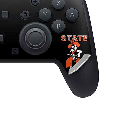 Oklahoma State University OSU Cowboys Orange Nintendo Switch 2 (2025) Pro Controller Skin